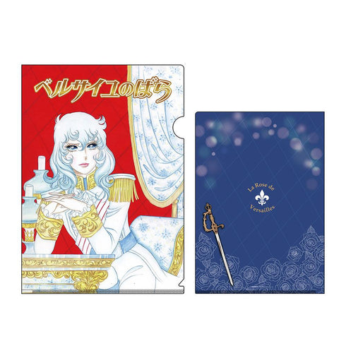 『ベルサイユのばら』A4クリアファイルvol.2 レッド【202502再販】